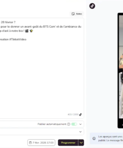 Metricool Tiktok